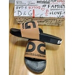 D&G Cut Out Slides With Logo Unisex # 269061, cheap D&G Slipper
