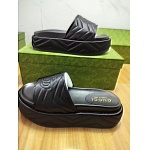 Gucci Angelina Quilted Leather Platform Slides For Women # 269083, cheap For Women