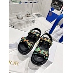 DIOR Touch Strap Sandals Unisex # 269105, cheap Dior Sandals