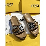 Fendi Logo Print Slides Unisex # 269112, cheap Fendi Slippers