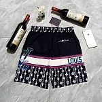 Louis Vuitton Monogram Print Shorts For Men # 269531, cheap Louis Vuitton Shorts