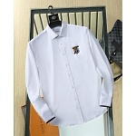 Burberry Anti Wrinkle Elastic Long Sleeve Shirts For Men # 269699, cheap For Men