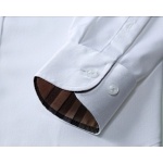 Burberry Anti Wrinkle Elastic Long Sleeve Shirts For Men # 269699, cheap For Men