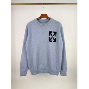 $46.00,Off White Crew Neck Sweaters For Men # 270439