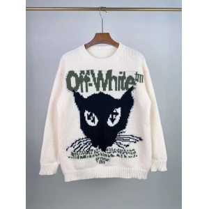$46.00,Off White Crew Neck Sweaters For Men # 270443