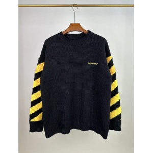 $46.00,Off White Crew Neck Sweaters For Men # 270444