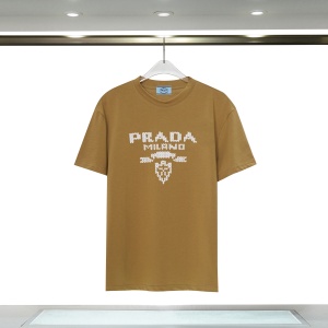 $27.00,Prada Short Sleeve T Shirts Unisex # 270548
