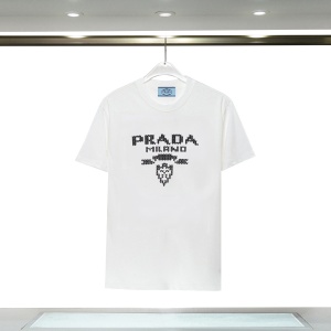 $27.00,Prada Short Sleeve T Shirts Unisex # 270550
