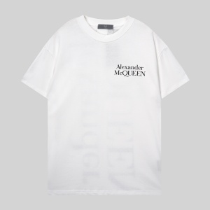 $27.00,Alexander Mcqueen Short Sleeve T Shirts Unisex # 270556