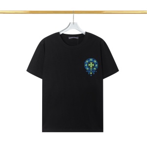 $26.00,Chrome Short Sleeve T Shirts Unisex # 270587