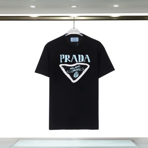 $26.00,Prada Short Sleeve T Shirts Unisex # 270624