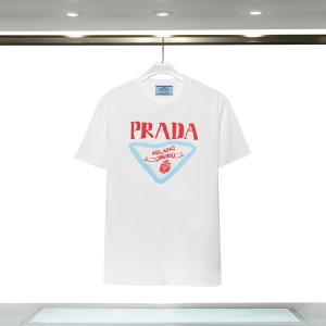 $26.00,Prada Short Sleeve T Shirts Unisex # 270625