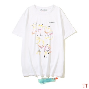 $26.00,Off White Short Sleeve T Shirts Unisex # 270685