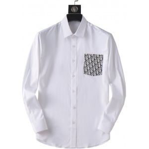 Dior Elastic and Anti Wrinkle Long Sleeve Shirts For Men # 270742