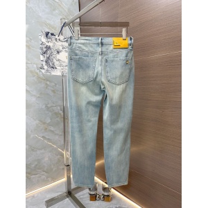 $45.00,Fendi Denim Straight Cut Jeans For Men # 270751