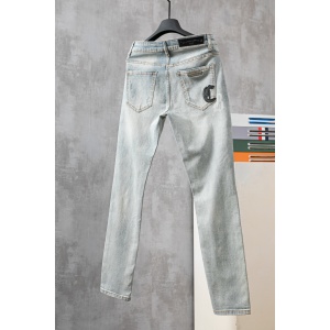 $45.00,Chrome Hearts Denim Straight Cut Jeans For Men # 270760