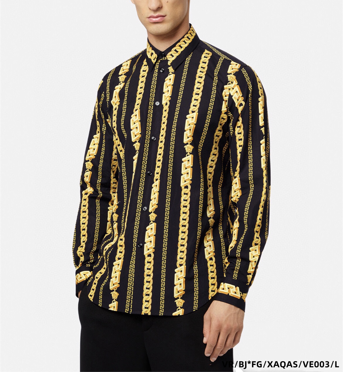 Versace Long Sleeve Shirts For Men # 269800, cheap Versace Shirts, only $48!
