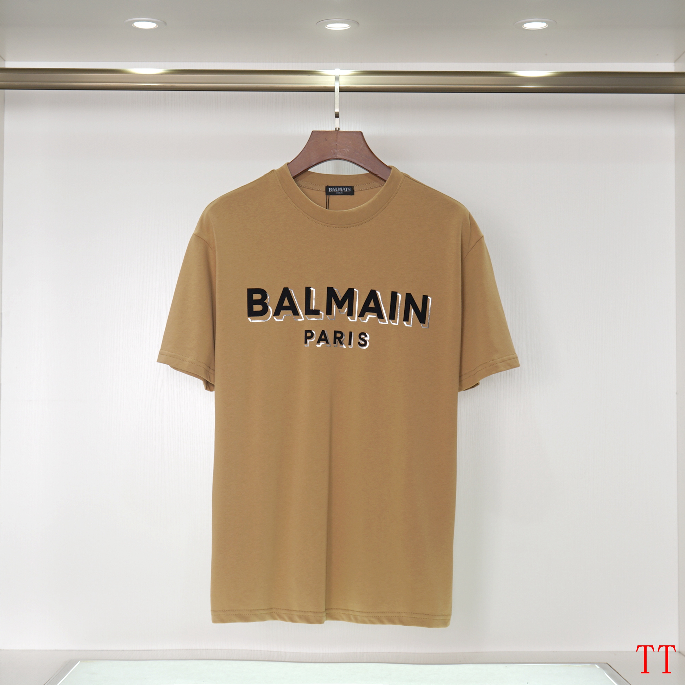 Balmain Short Sleeve T Shirts Unisex # 270660