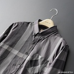 Burberry Long Sleeve Shirts For Men # 269792, cheap Burberry Shirts