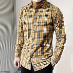 Burberry Long Sleeve Shirts For Men # 269801, cheap For Men