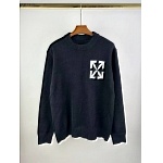 Off White Crew Neck Sweaters For Men # 270440, cheap Off White Sweaters