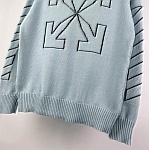 Off White Crew Neck Sweaters For Men # 270441, cheap Off White Sweaters