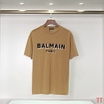 Balmain Short Sleeve T Shirts Unisex # 270660, cheap Balmain T-shirts