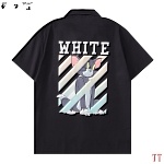 Off White Short Sleeve Button up Shirt Unisex # 270724, cheap Off White Shirts