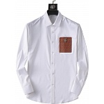 Burberry Elastic and Anti Wrinkle Long Sleeve Shirts For Men # 270745, cheap For Men