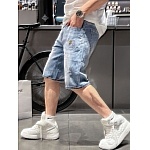 Loewe Denim Shorts For Men # 270749, cheap Loewe Shorts