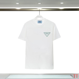 $26.00,Prada Short Sleeve T Shirts Unisex # 270931