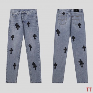$49.00,Chrome Hearts Straight Cut Jeans For Men # 270979
