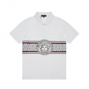 $34.00,Versace Short Sleeve Polo Shirts For Men # 270993
