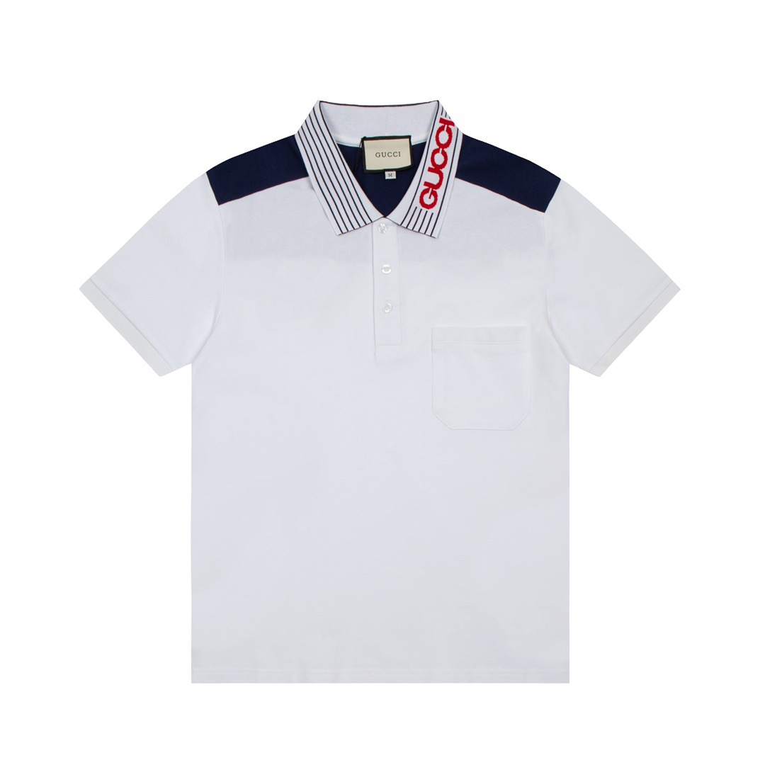 Gucci Short Sleeve Polo Shirts For Men # 271003, cheap Gucci shirt, only $34!