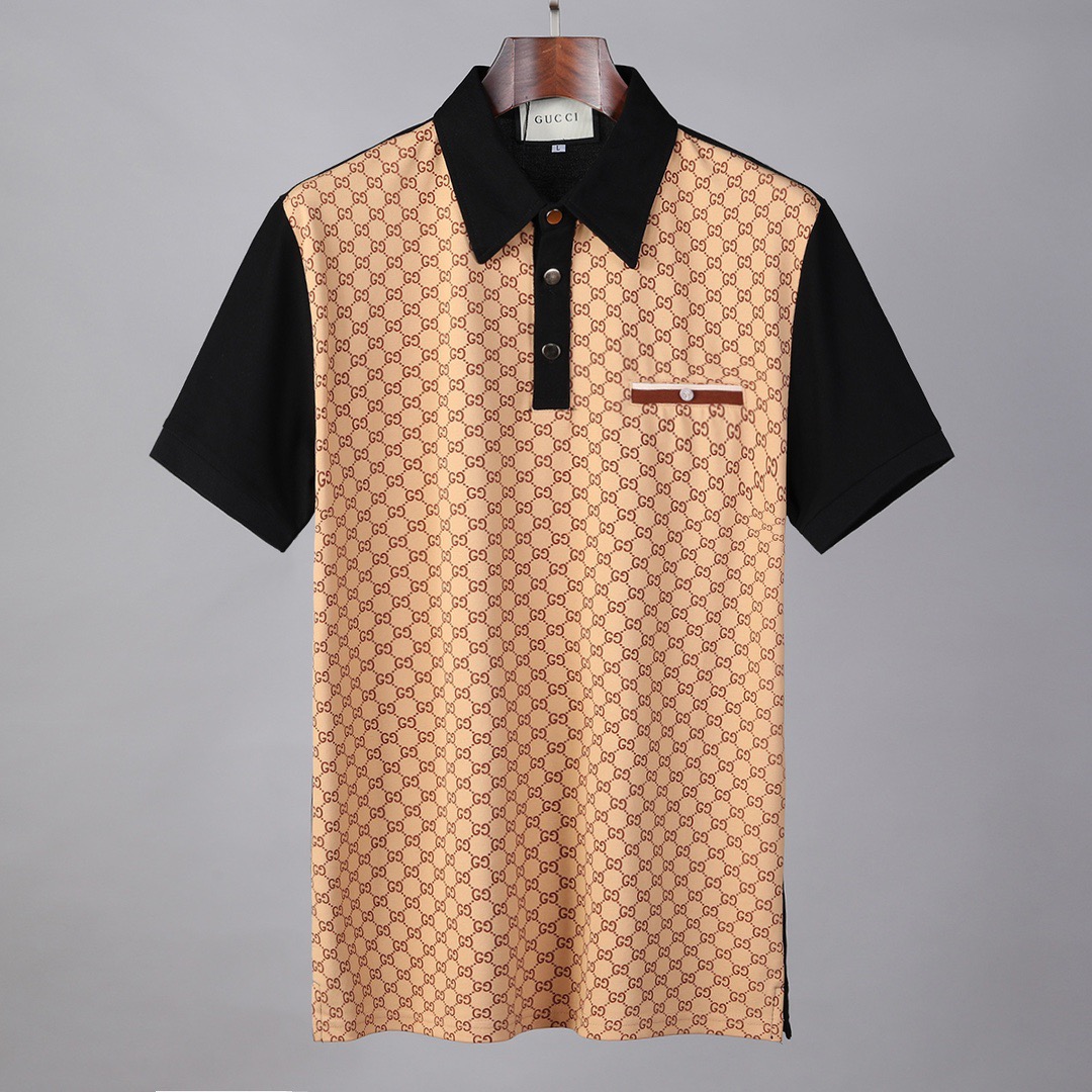 Gucci Short Sleeve Polo Shirts For Men # 271123, cheap Men's Short Sleeved, only $34!