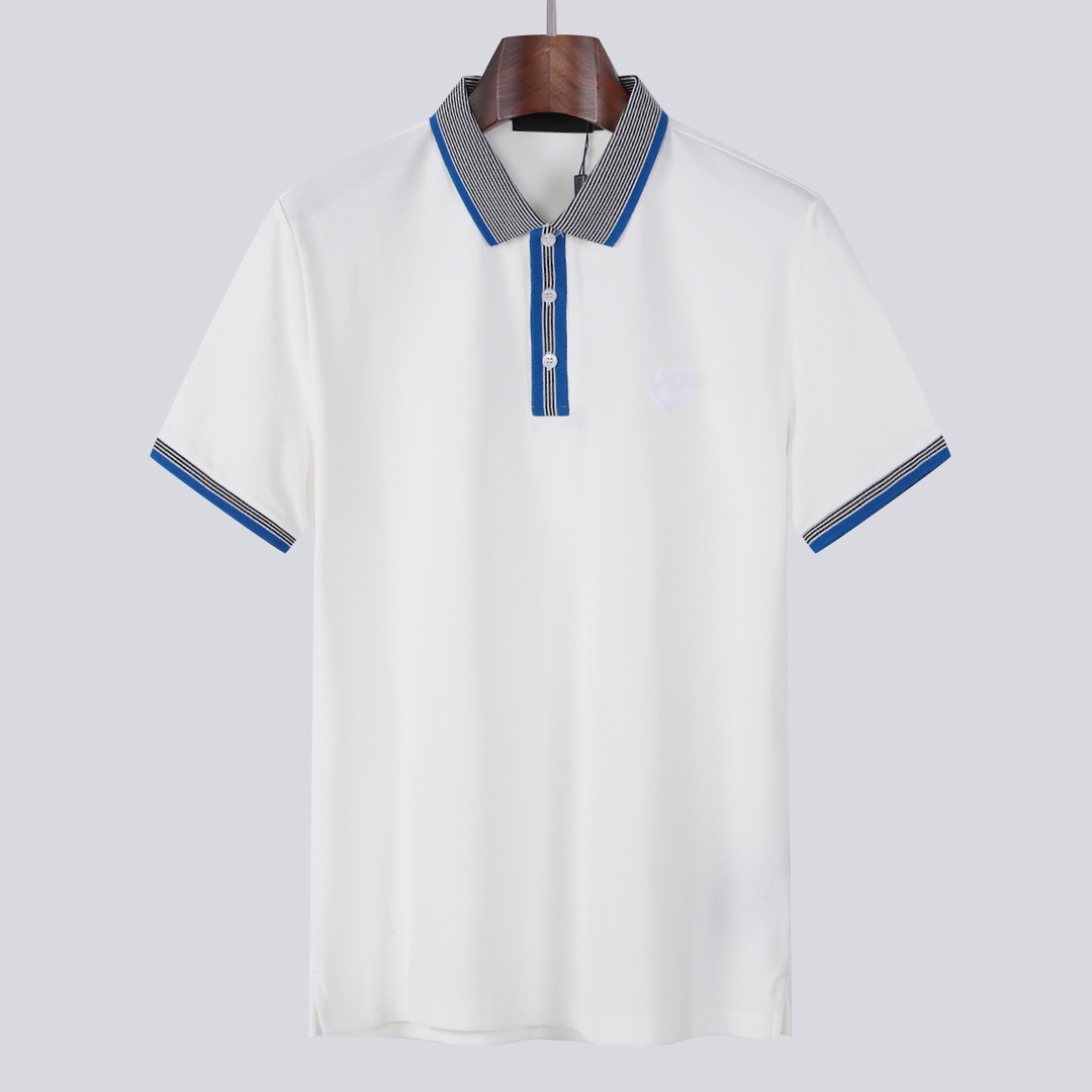 Prada Short Sleeve Polo Shirts For Men # 271135, cheap Prada T-shirts Short Sleeved Prada, only $34!