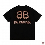 Balenciaga Short Sleeve T Shirts Unisex # 270889, cheap Balenciaga T Shirts