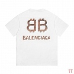Balenciaga Short Sleeve T Shirts Unisex # 270890, cheap Balenciaga T Shirts