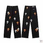 Chrome Hearts Straight Cut Jeans For Men # 270978