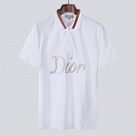 Dior Short Sleeve Polo Shirts For Men # 271098