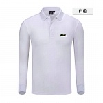 Lacoste Long Sleeve Polo Shirts For Men # 271142, cheap Long Sleeves