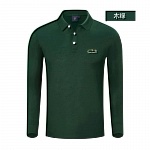 Lacoste Long Sleeve Polo Shirts For Men # 271144, cheap Long Sleeves