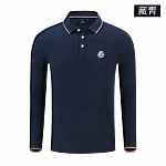 Moncler Long Sleeve Polo Shirts For Men Unisex # 271166