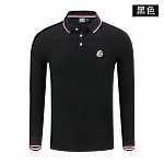 Moncler Long Sleeve Polo Shirts For Men Unisex # 271170