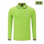 Moncler Long Sleeve Polo Shirts For Men Unisex # 271172, cheap For Men