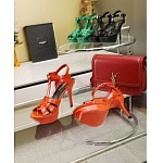 YSL Saint Laurent Tribute Patent Platform Sandals For Women # 271376, cheap YSL Sandals
