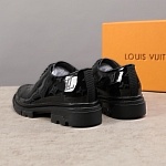 Louis Vuitton Monogram Print Lace Up Shoes For Men # 271529, cheap For Men