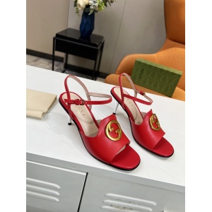 $72.00,Gucci High Heel Sandals For Women # 271562