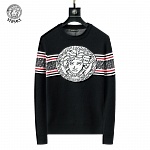 Versace Crew Neck Sweaters For Men # 271733, cheap Versace Sweaters