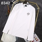 Armani Long Sleeve T Shirt For Men # 272074, cheap Long Sleeves